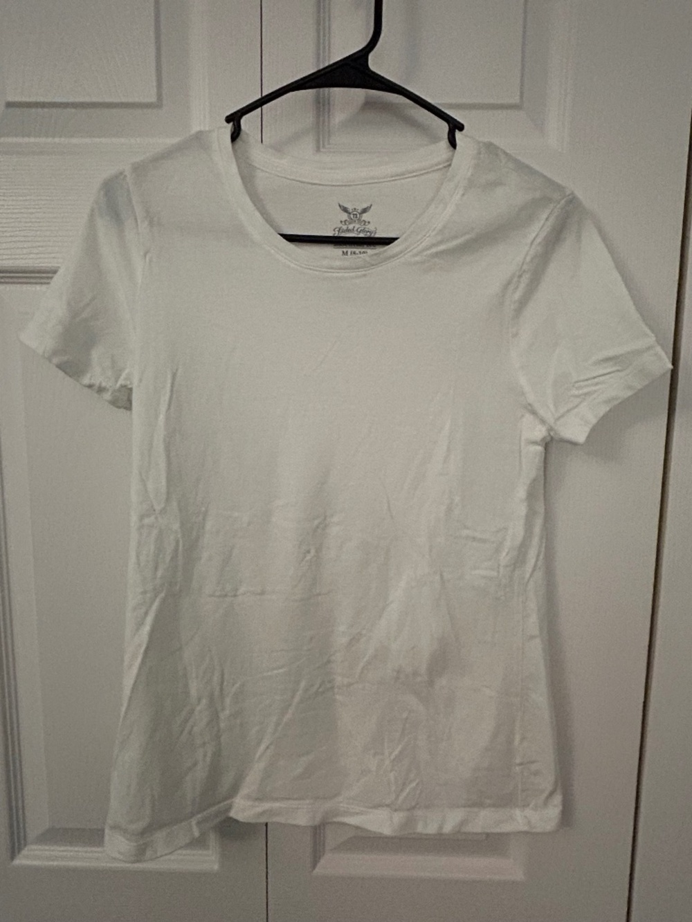 Faded Glory White T-Shirt - Medium 8-10